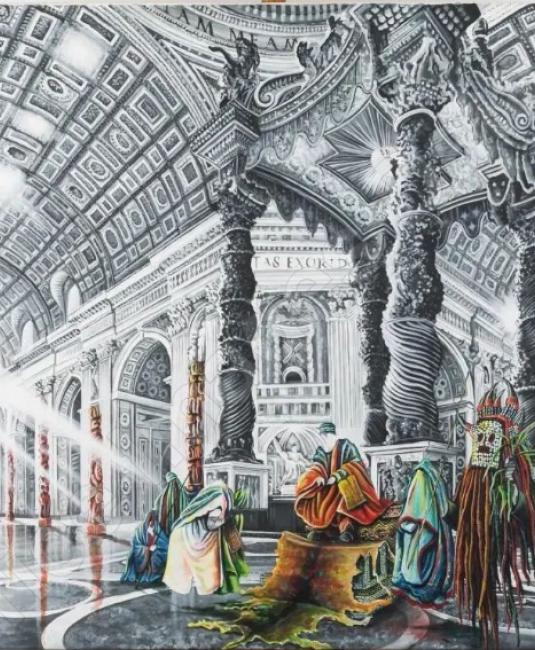 ART AFRICAIN FRANCK KEMKENG NOAH 