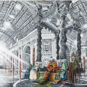 INTÉRIEUR DU VATICAN FRANCK KEMKENG NOAH 