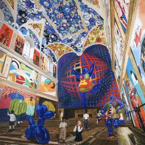 GULLY : Pablo, Jean Michel, Niki, Keith, Takashi meet Koons, Kusama, Wesselmann, Fairey, Botero, Vasarely, St Phalle, Lichtenstien and Basquiat 10