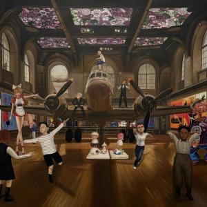 GULLY: Niki, Norman, Pablo, Andy, Murakami, Yves, Keith, Jean Michel, René meet Lichtenstein, Miro, Picasso, Haring, Mondrian, Mathieu, Murakami, Koons, Mel Ramos, Basquiat, Banksy, Hirst and Buffet 2